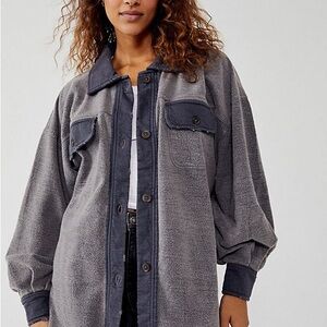 Free People Ruby Oversized Shirt Jacket